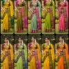 Aab Khan Football Kanchivaram Silk with Zari Pattern Saree Collection