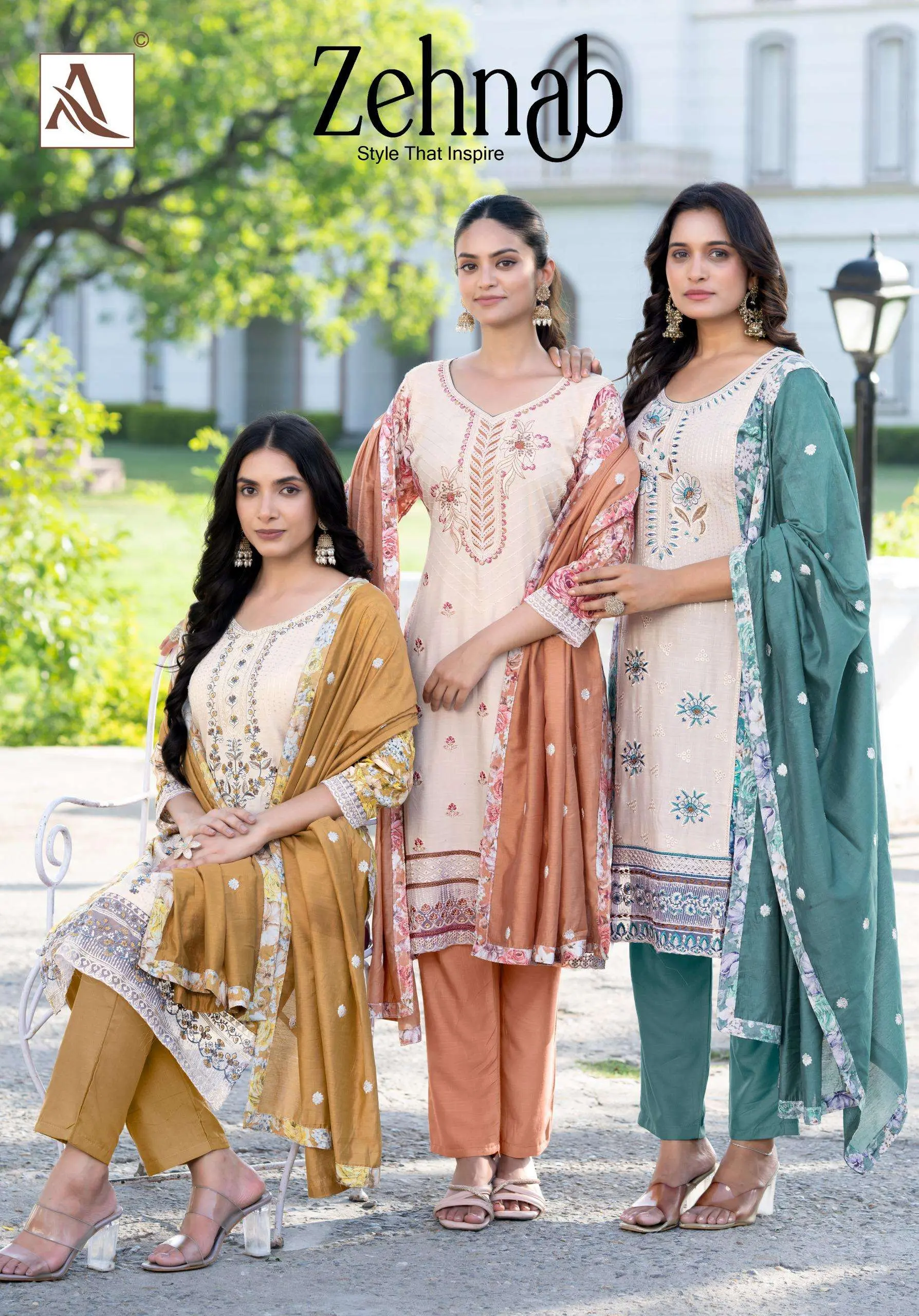 Alok Suits Zehnab