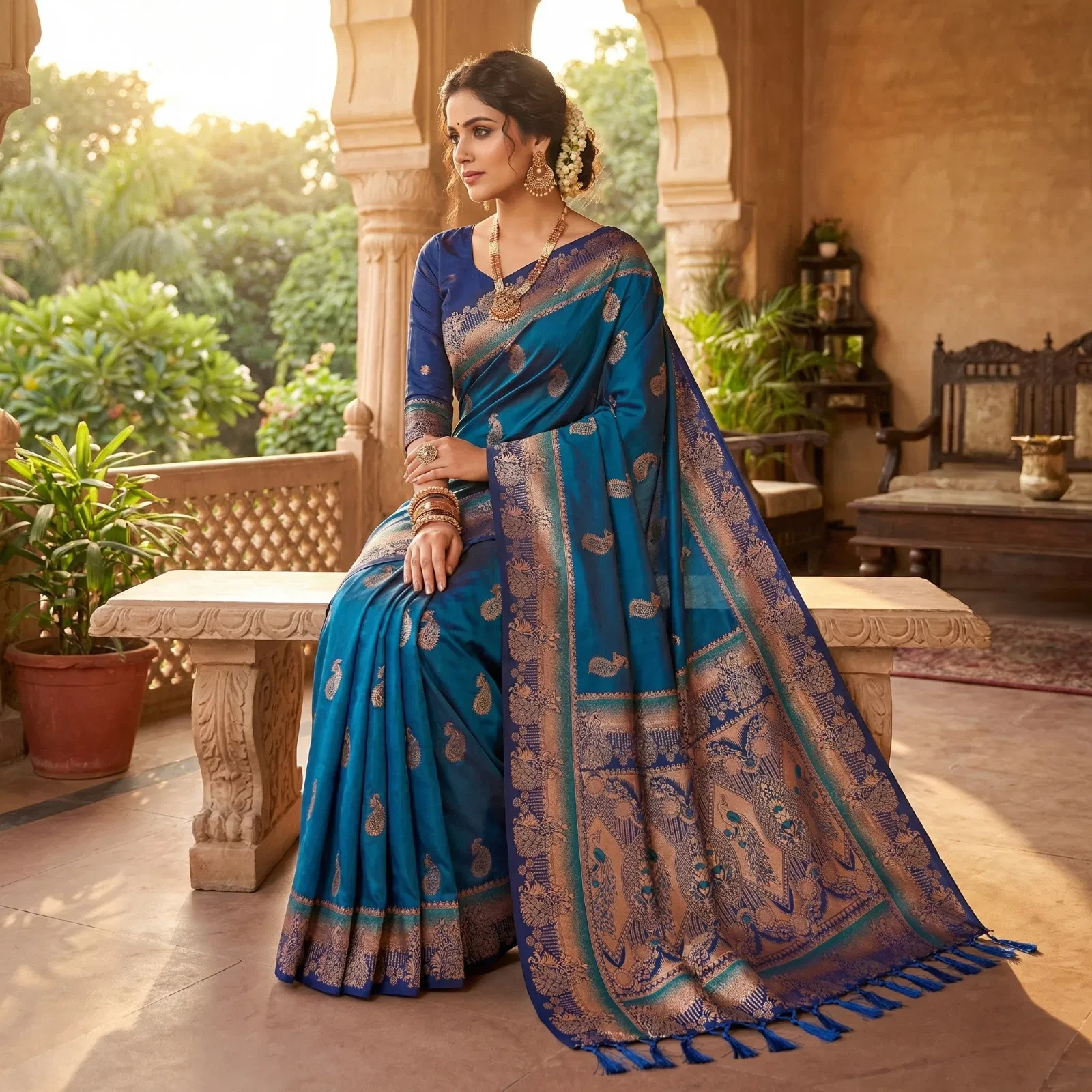 Mb 1013 Soft Paithani Silk Zari Weaving Festival Saree Collection