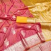 Mb 1027 Matka Soft Banarasi Silk Zari Weaving Saree Collection