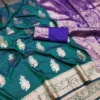 Mb 1027 Matka Soft Banarasi Silk Zari Weaving Saree Collection