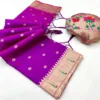 Mb 150 Paithani Silk Woven Work Traditional Saree Collection