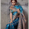 Sethnic Riyasat Makhmal Satin Silk Meenakari Traditional Wear Saree Collection