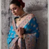 Sethnic Riyasat Makhmal Satin Silk Meenakari Traditional Wear Saree Collection