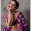 Sethnic Riyasat Makhmal Satin Silk Meenakari Traditional Wear Saree Collection