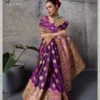 Sethnic Riyasat Makhmal Satin Silk Meenakari Traditional Wear Saree Collection