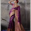 Sethnic Riyasat Makhmal Satin Silk Meenakari Traditional Wear Saree Collection