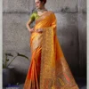 Sethnic Riyasat Makhmal Satin Silk Meenakari Traditional Wear Saree Collection