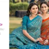 Vipul Heritage Silk Vol 14 Crepe Printed Casual Wear Saree Collection