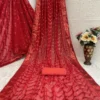 Vt 833 T Georgette Silk Sequence Worked Premium Saree Collection