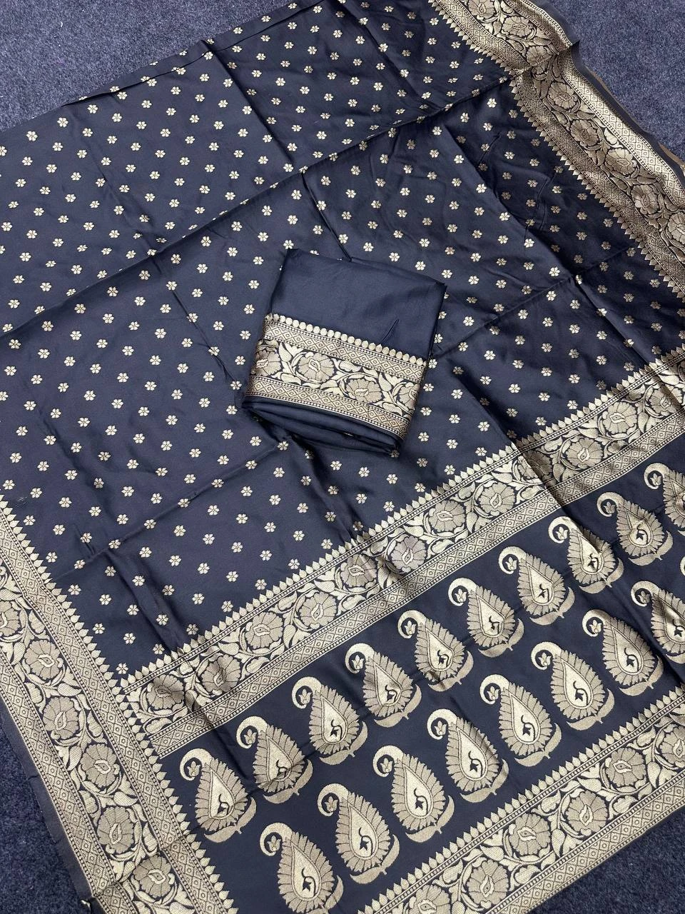 Aab Mosam Vol 1 Soft Silk Jacquard Border Saree Collection