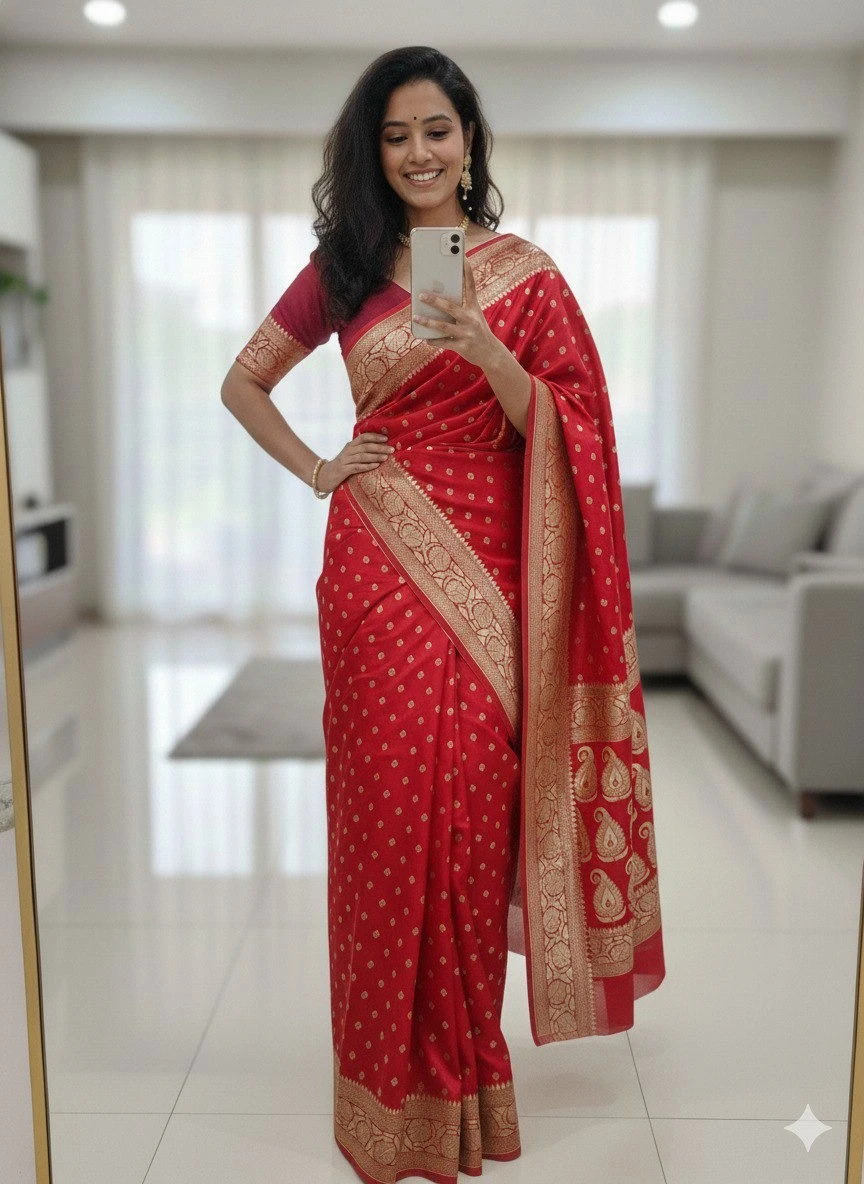 Aab Mosam Vol 1 Soft Silk Jacquard Border Saree Collection