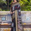 Apple Ajrak Reet Viscose Silk Lavender Printed Saree Collection