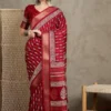 Apple Holland Silk 97 Silk Blend Purple Printed Fancy Saree Collection