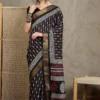 Apple Holland Silk 97 Silk Blend Purple Printed Fancy Saree Collection