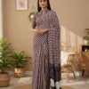 Apple Kalindi Crepe Green Printed Party Wear Saree Collection