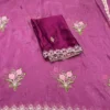 Arham Crunchy Embroidery Sequence Worked Saree Collection