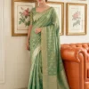 Ast Aarohi Soft Tissue Silk Festival Wear Saree Collection