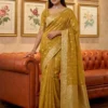 Ast Aarohi Soft Tissue Silk Festival Wear Saree Collection