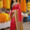 Ast Navya Silk Vol 4 Soft Silk Pochampalli Festival Saree Collection