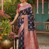 Ast Rashmika Silk Soft Silk Blend Festival Saree Collection