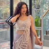 Bt 7143 Rangoli Embroidery Sequence Work Beautiful Ready to Wear Saree