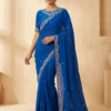 Crush Silk Ah Rangoli Silk Embroidery Saree Collection