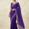 Crush Silk Ah Rangoli Silk Embroidery Saree Collection