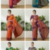 Hansa Vilas Soft Silk with Zari Worked Fancy Saree Collection