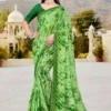 Jalnidhi Nikita Georgette with Laheriya Concept Saree Collection