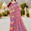 Jalnidhi Nikita Georgette with Laheriya Concept Saree Collection