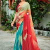 Kashvi Ishara Vol 01 Moss Digital Printed Saree Collection