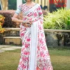 Kashvi Maahi Vol 6 Linen with Sequence Border Saree Collection