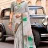 Kashvi Neha Vol 11 Dull Moss Digital Printed Fancy Saree Collection
