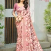 Kashvi Ruhani Vol 20 Dull Moss Satin Patta Saree Collection