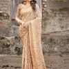 Kashvi Shabnam Vol 16 Dull Moss Foil Printed Saree Collection