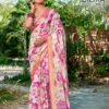 Kashvi Silika Vol 2 Brigth Moss Viscose Digital Printed Saree Collection