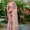 Kashvi Silika Vol 2 Brigth Moss Viscose Digital Printed Saree Collection