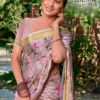 Kashvi Silika Vol 2 Brigth Moss Viscose Digital Printed Saree Collection