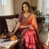 Kc 2096 Soft Frendy Chiffon Beautiful Sequence Worked Designer Saree Collection