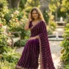 Kc 2107 Soft Space Silk Beautiful Sequence Worked Designer Saree Collection