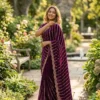 Kc 2107 Soft Space Silk Beautiful Sequence Worked Designer Saree Collection