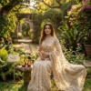 Kc 2112 Space Silk Beautiful Sequence Worked Saree Collection