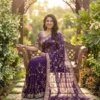Kc 2112 Space Silk Beautiful Sequence Worked Saree Collection