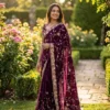 Kc 2112 Space Silk Beautiful Sequence Worked Saree Collection
