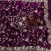 Kc 2112 Space Silk Beautiful Sequence Worked Saree Collection