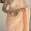 Kc 750 Soft Georgette Beautiful Sequence Worked Designer Saree Collection