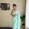 Kc 750 Soft Georgette Beautiful Sequence Worked Designer Saree Collection