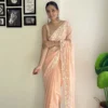 Kc 750 Soft Georgette Beautiful Sequence Worked Designer Saree Collection