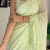 Kc 750 Soft Georgette Beautiful Sequence Worked Designer Saree Collection